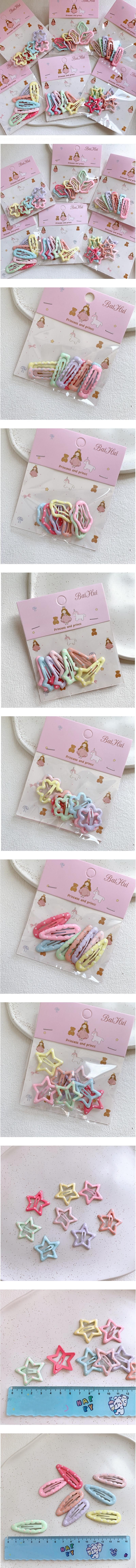 Miso - Korean Baby Fashion - #babyboutiqueclothing - Pinky Dot Snap Hairpin