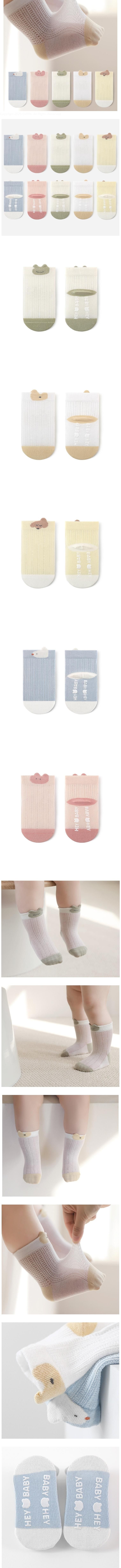 Miso - Korean Baby Fashion - #babyfashion - Summer Cartoon Socks