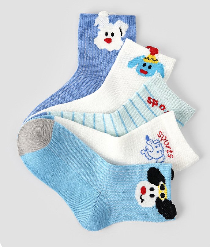 Miso - Korean Baby Fashion - #babyfever - Hacho Socks Set - 5