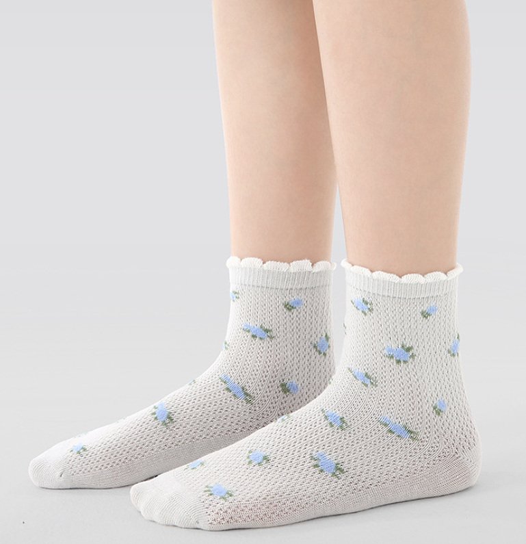 Miso - Korean Baby Fashion - #babygirlfashion - Purple Blue Socks Set - 11
