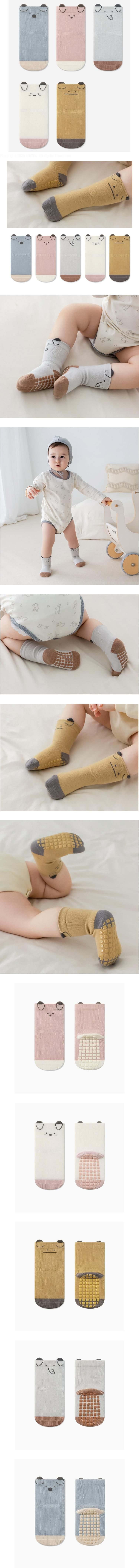 Miso - Korean Baby Fashion - #babyoutfit - Minimal Animal Socks