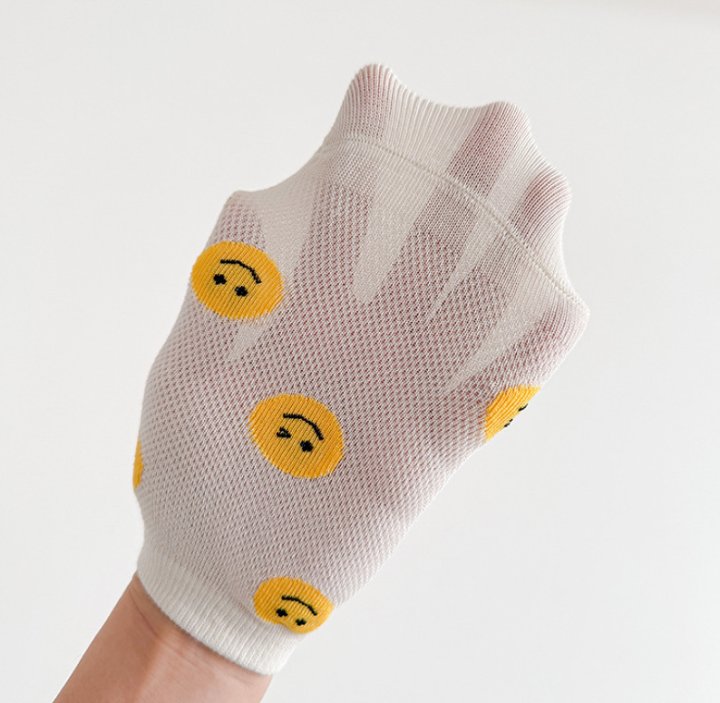 Miso - Korean Children Fashion - #childrensboutique - Check Smile Socks Set - 10