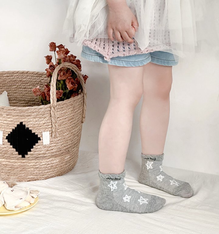 Miso - Korean Children Fashion - #designkidswear - Lightning Star Socks Set - 8