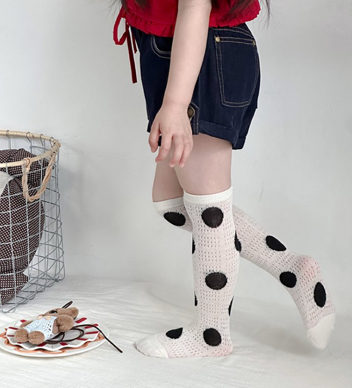 Miso - Korean Children Fashion - #discoveringself - Honey Stripe Half Tights Set - 5
