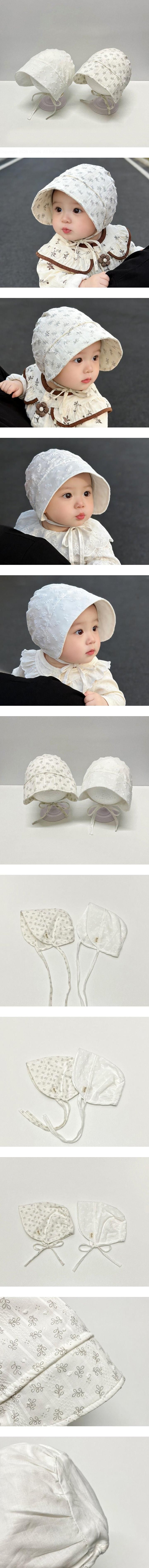 Miso - Korean Children Fashion - #fashionkids - Punching Leaf Bonnet