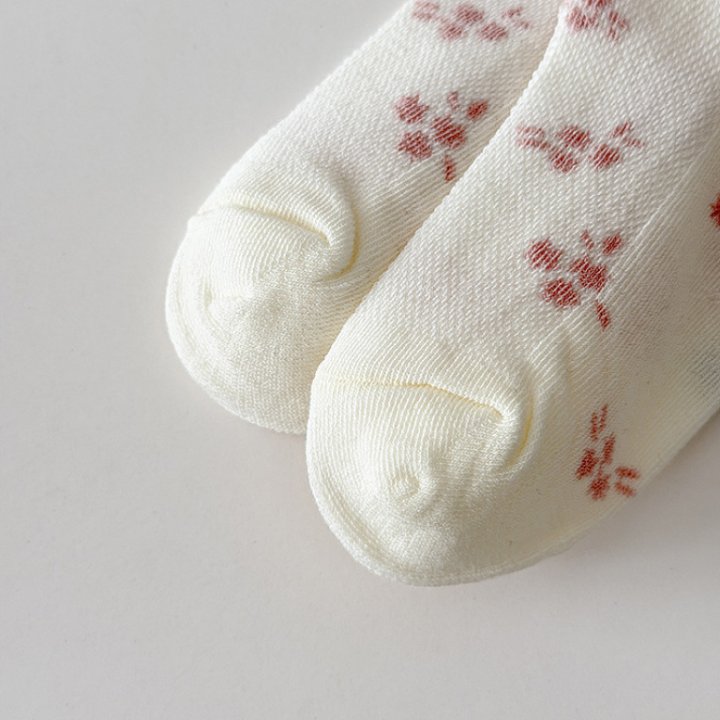 Miso - Korean Children Fashion - #fashionkids - Ribbon Pink Socks Set - 9