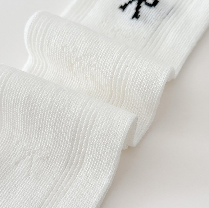 Miso - Korean Children Fashion - #fashionkids - Ribbon Soft Half Tights Set - 9