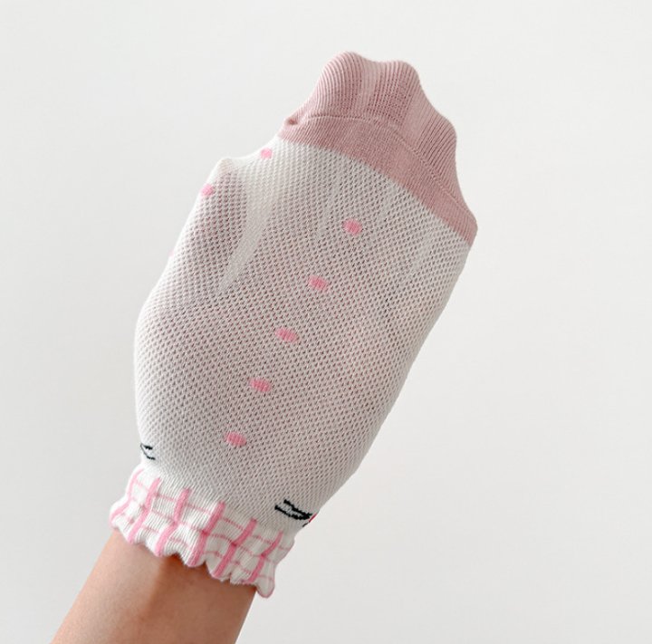 Miso - Korean Children Fashion - #kidzfashiontrend - Rabbit Kitty Socks Set - 11