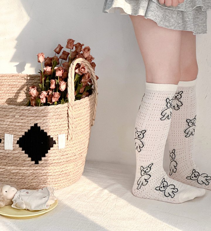 Miso - Korean Children Fashion - #littlefashionista - Keep the Love Half Tights Set - 8