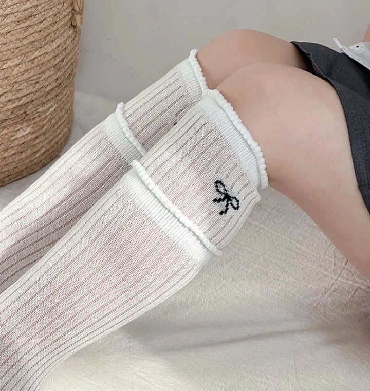 Miso - Korean Children Fashion - #minifashionista - Double Frill Half Tights Set - 6