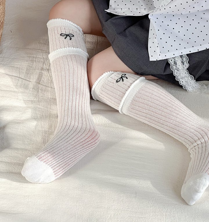 Miso - Korean Children Fashion - #prettylittlegirls - Double Frill Half Tights Set - 7