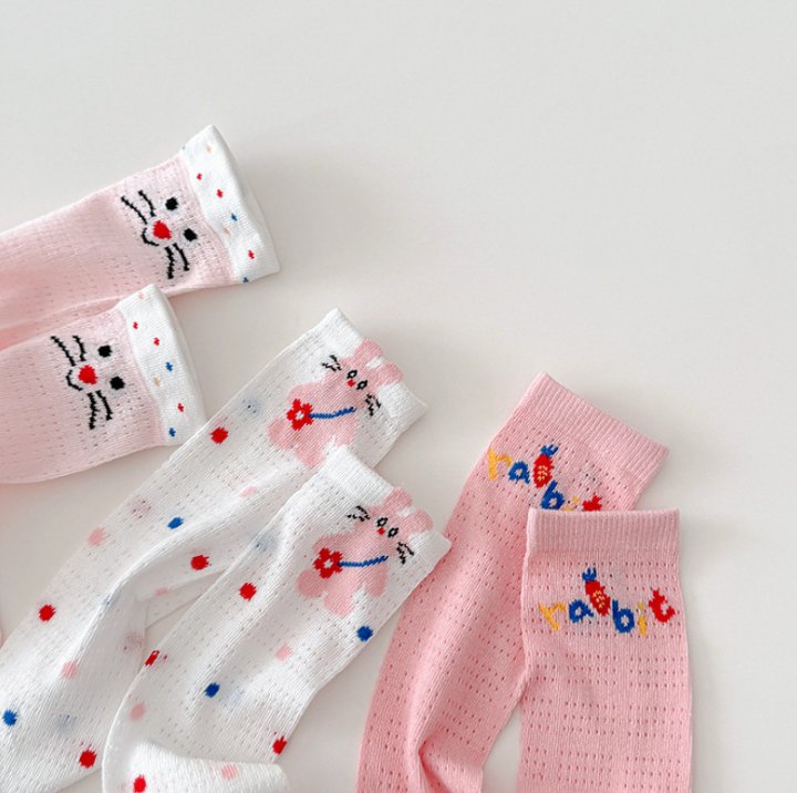 Miso - Korean Children Fashion - #prettylittlegirls - Color Dot Half Tights Set - 2