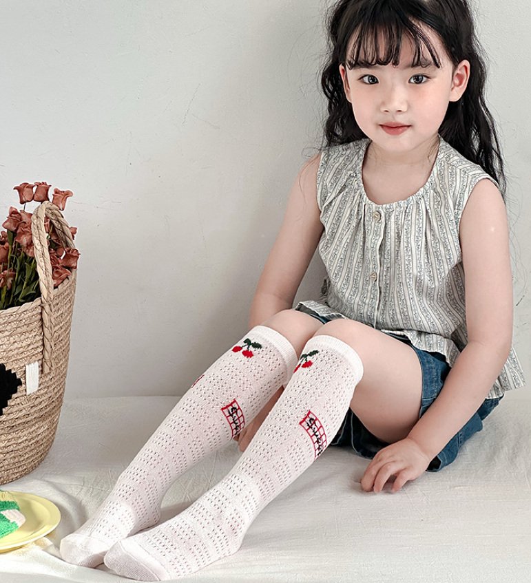 Miso - Korean Children Fashion - #prettylittlegirls - Cherry Bear Tights Set - 5