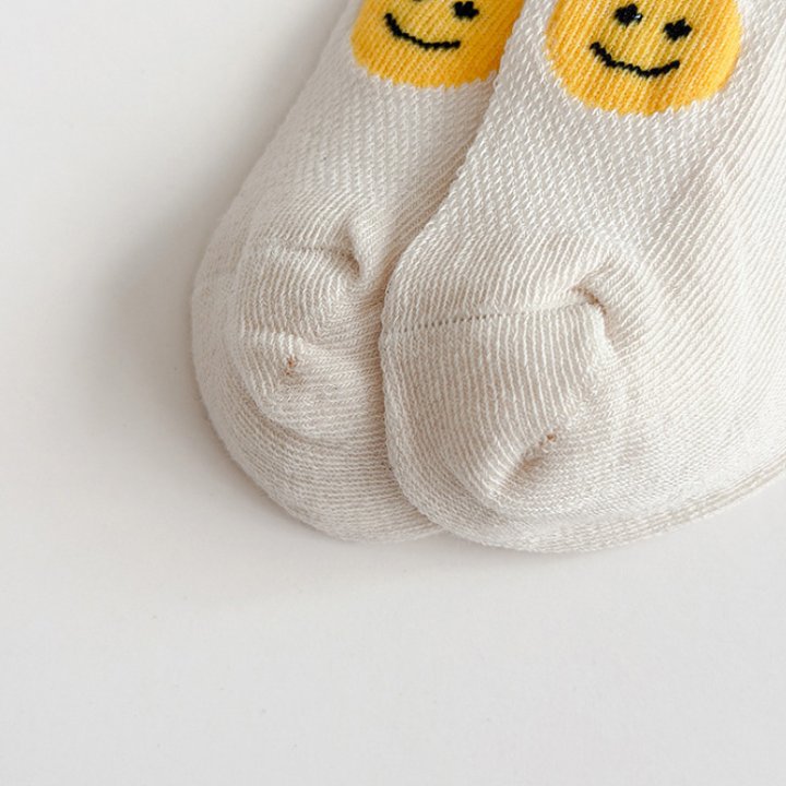 Miso - Korean Children Fashion - #stylishchildhood - Check Smile Socks Set - 8