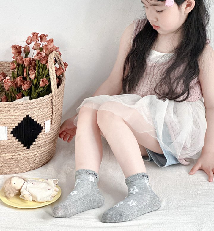 Miso - Korean Children Fashion - #stylishchildhood - Lightning Star Socks Set - 5