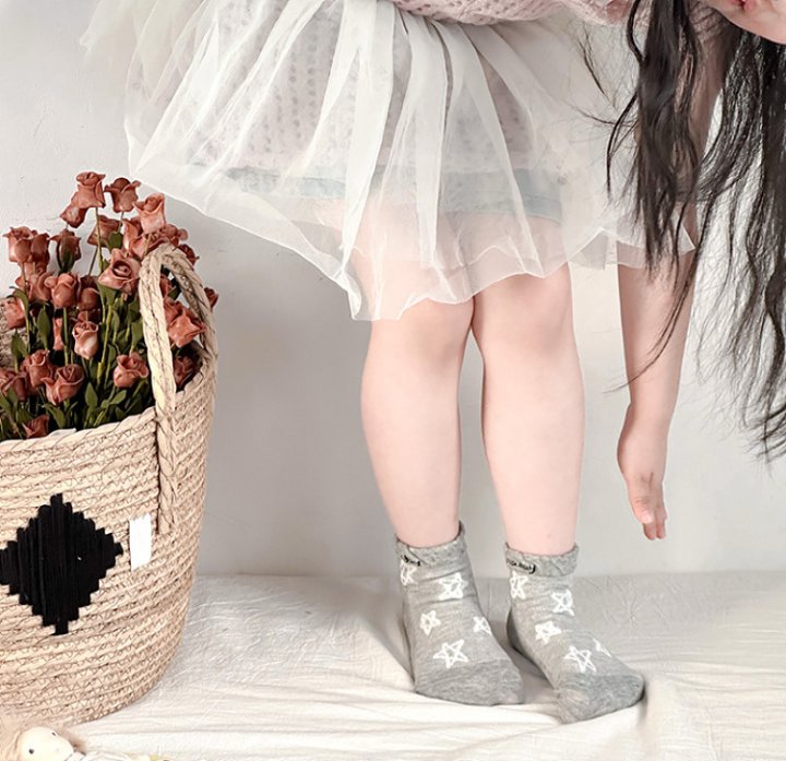 Miso - Korean Children Fashion - #todddlerfashion - Lightning Star Socks Set - 4