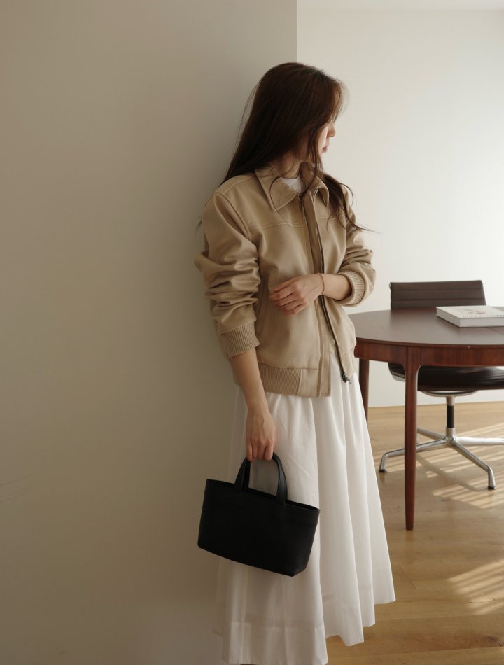 Moani - Korean Women Fashion - #momslook - Suede Bomber Jacket - 7