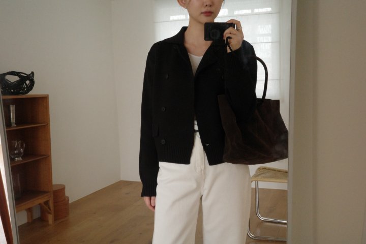 Moani - Korean Women Fashion - #womensfashion - Double Cotton Cardigan - 4