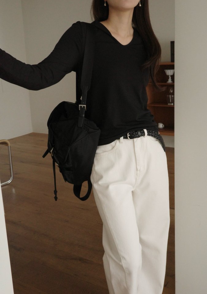 Moani - Korean Women Fashion - #momslook - Comfort Hoodie Top - 3