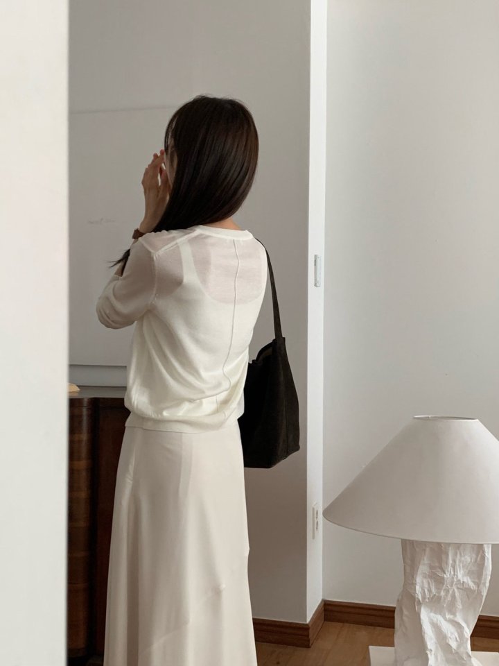 Moani - Korean Women Fashion - #momslook - Silk-Wool Round Cardigan - 10