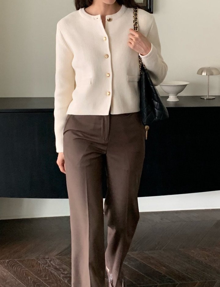 Moani - Korean Women Fashion - #momslook - Molin French Cardigan - 6