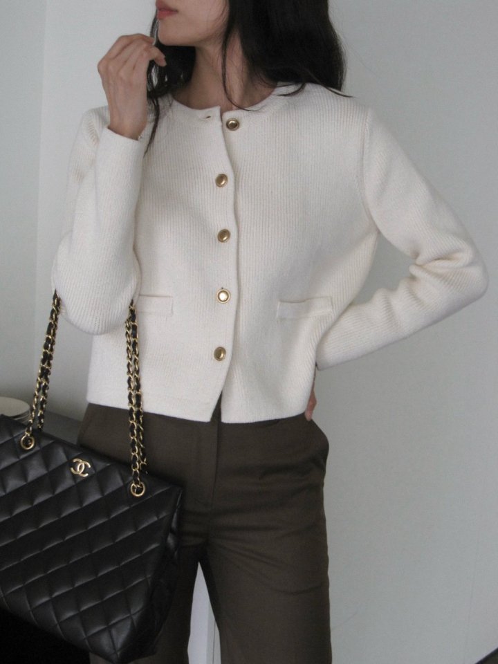 Moani - Korean Women Fashion - #momslook - Molin French Cardigan - 8