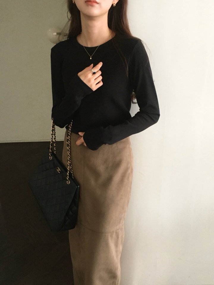 Moani - Korean Women Fashion - #momslook - Benoit Stitch Top - 3
