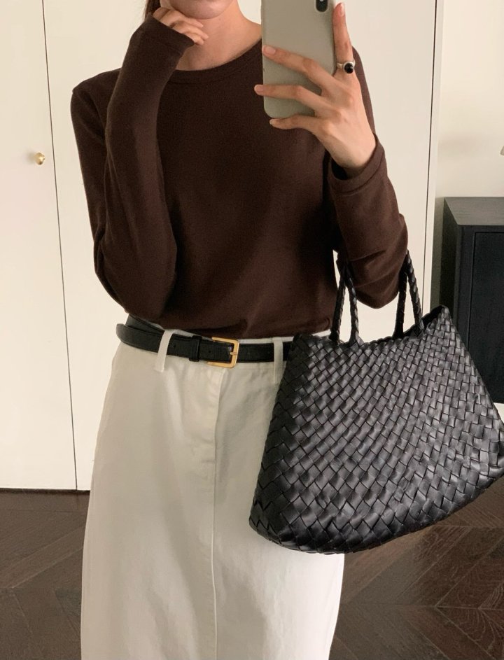Moani - Korean Women Fashion - #momslook - Benoit Stitch Top - 5