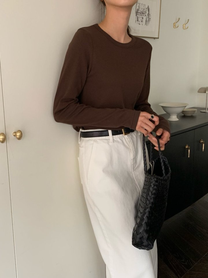 Moani - Korean Women Fashion - #momslook - Benoit Stitch Top - 7