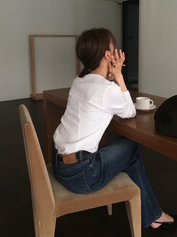 Moani - Korean Women Fashion - #vintageinspired - Benoit Stitch Top - 9