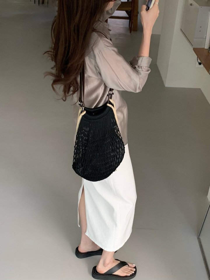 Moani - Korean Women Fashion - #womensfashion - Sheer Loose-Fit Shirt - 7