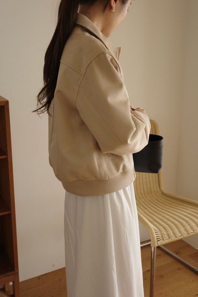 Moani - Korean Women Fashion - #womensfashion - Suede Bomber Jacket - 12