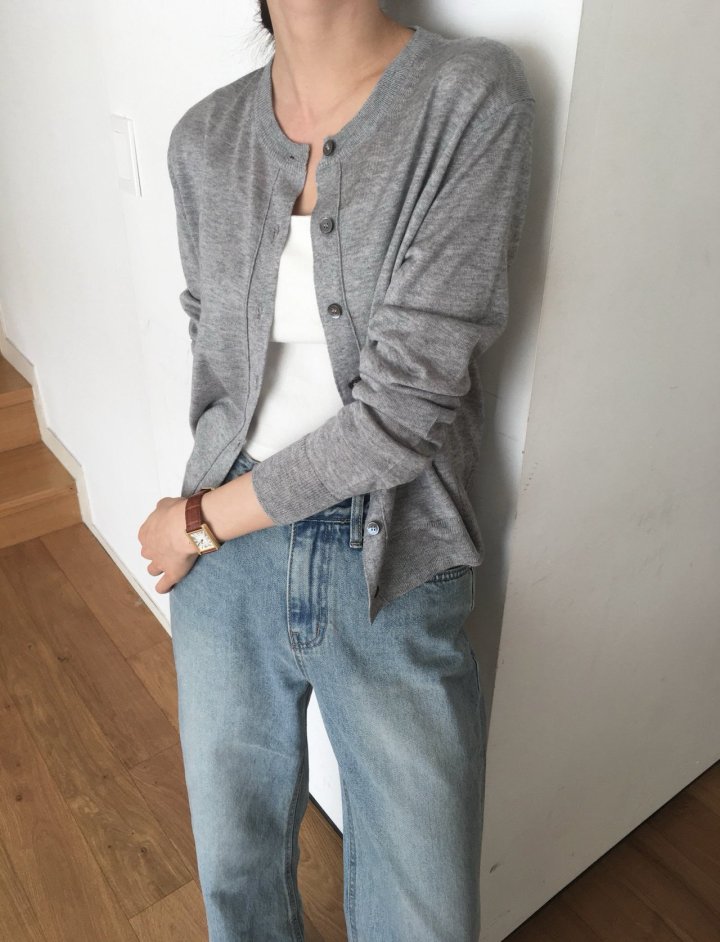 Moani - Korean Women Fashion - #womensfashion - Silk-Wool Round Cardigan - 5