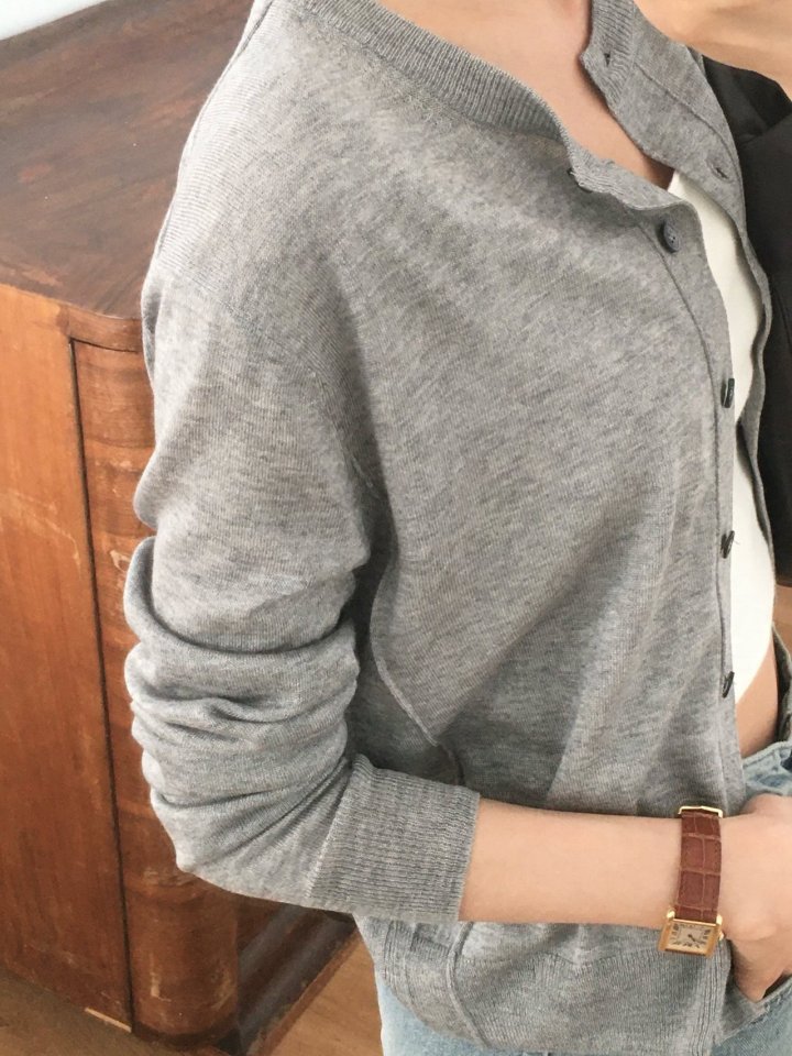 Moani - Korean Women Fashion - #womensfashion - Silk-Wool Round Cardigan - 7