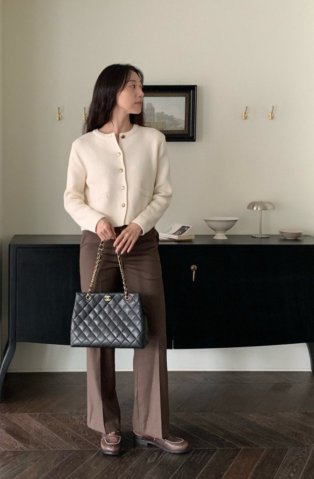 Moani - Korean Women Fashion - #womensfashion - Molin French Cardigan - 5