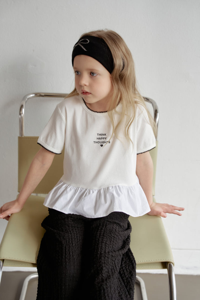 Momo Ann - Korean Children Fashion - #childofig - Windy Frill Tee - 3
