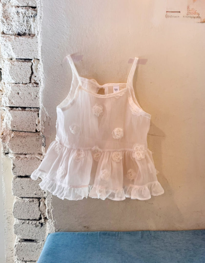 Momo Ann - Korean Children Fashion - #childofig - Rose Strap One-piece - 10