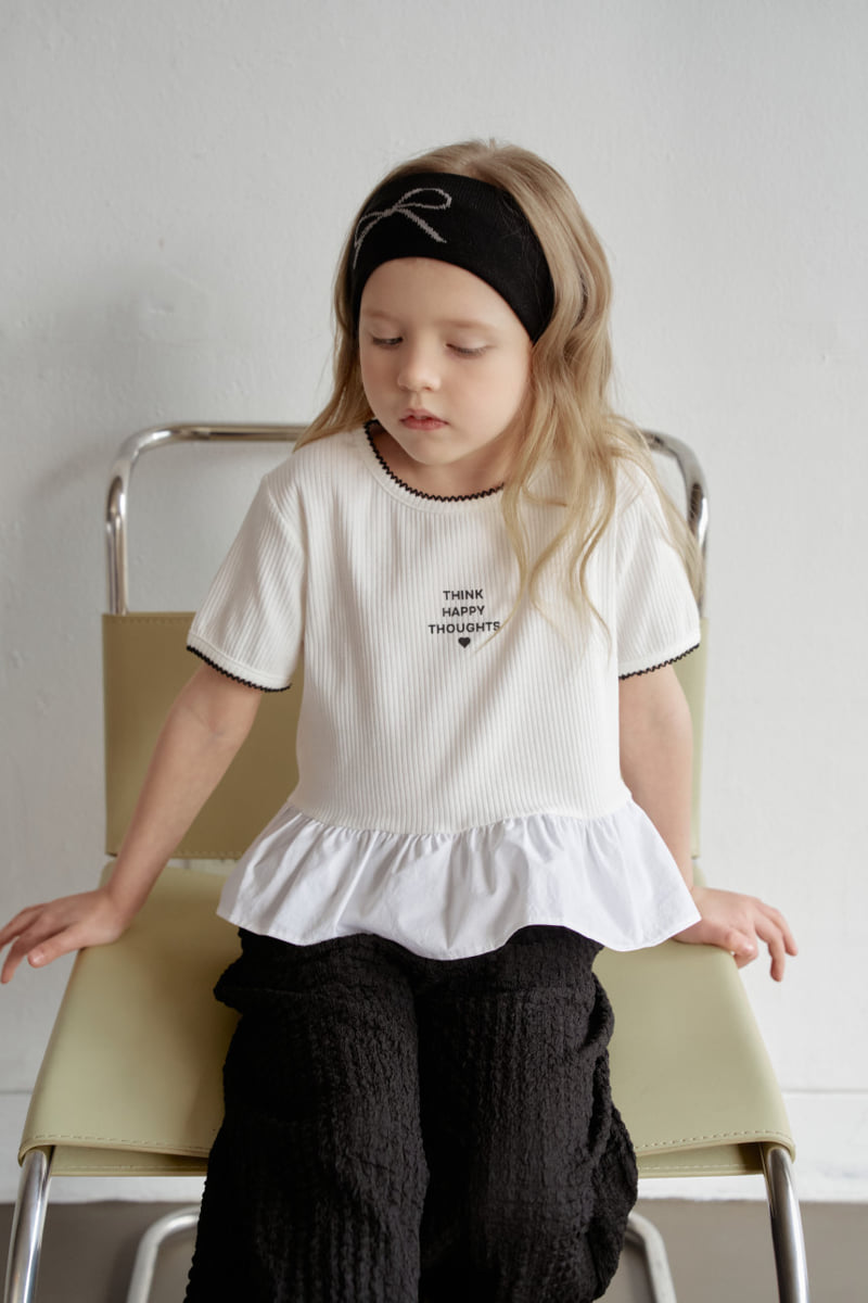 Momo Ann - Korean Children Fashion - #childofig - Windy Frill Tee - 4