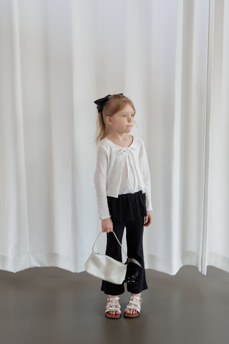 Momo Ann - Korean Children Fashion - #discoveringself - Chic Bootcut Pants - 3