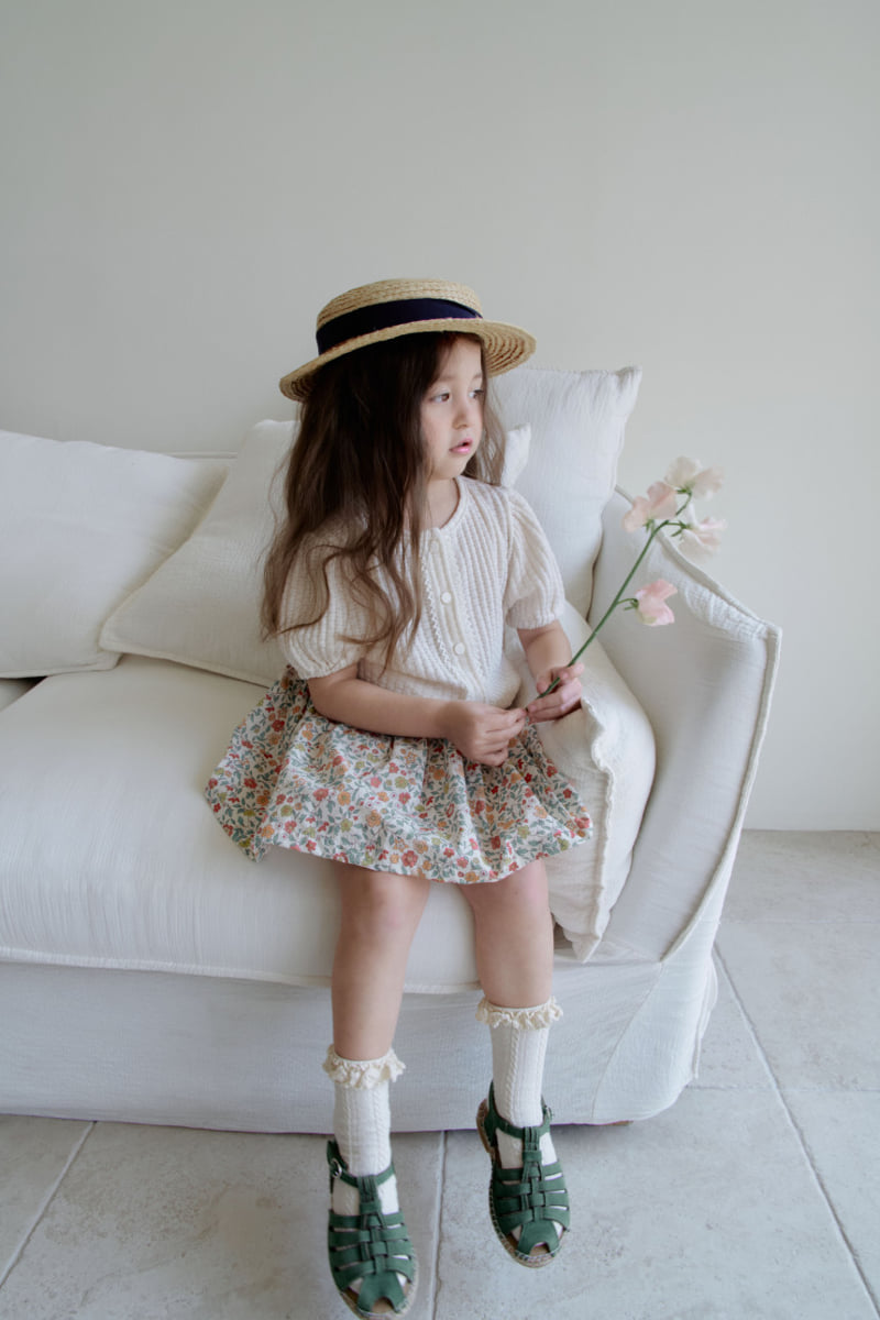 Momo Ann - Korean Children Fashion - #kidsshorts - Popcorn Cardigan - 11