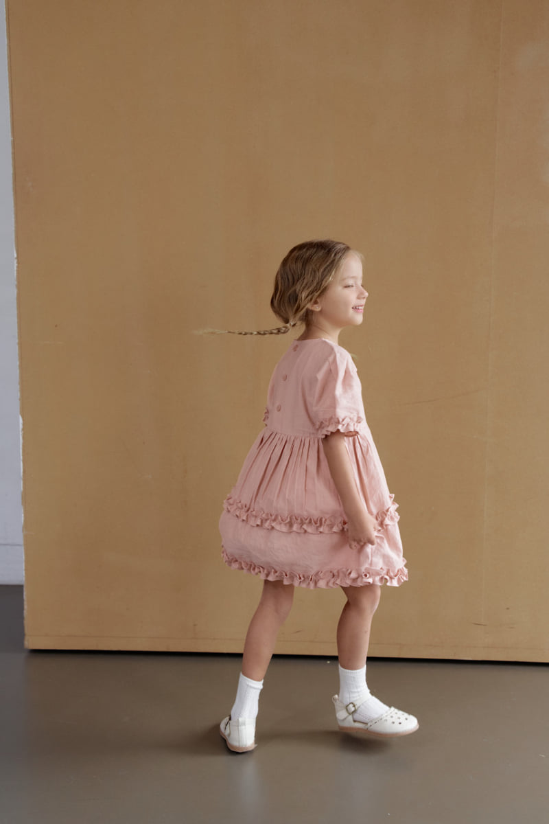 Momo Ann - Korean Children Fashion - #kidsstore - Melting One-piece - 7