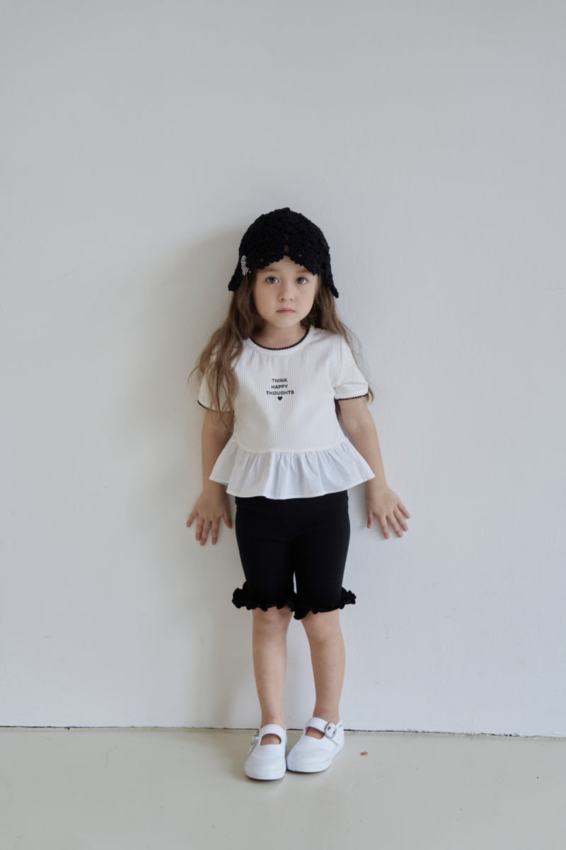 Momo Ann - Korean Children Fashion - #littlefashionista - Windy Frill Tee - 12