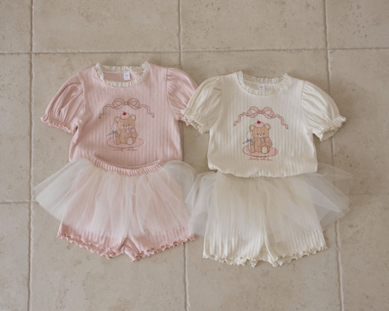 Momo Ann - Korean Children Fashion - #toddlerclothing - Dessert Set - 5