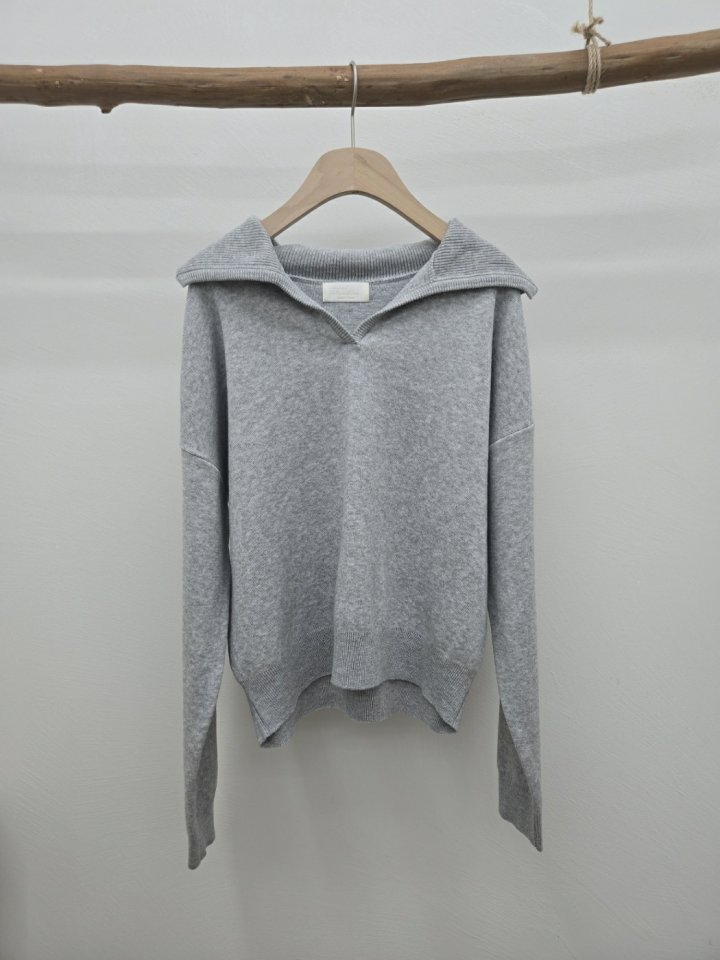 Most - Korean Women Fashion - #momslook - Pulse Collar Knit - 3