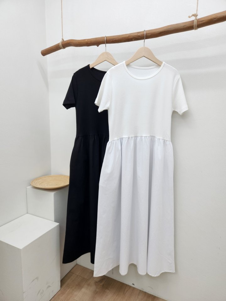 Most - Korean Women Fashion - #momslook - Ribbed Road One-piece