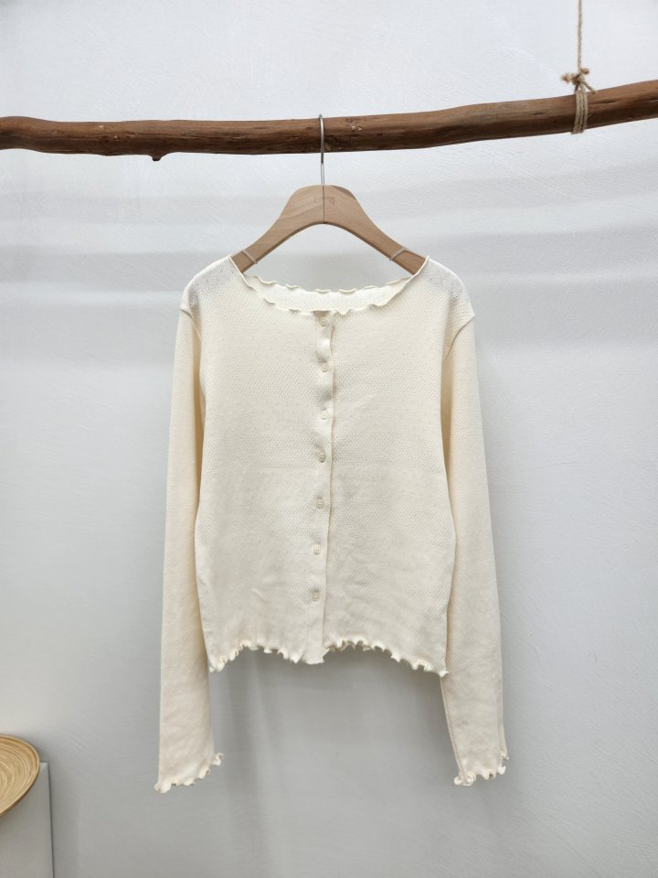 Most - Korean Women Fashion - #momslook - Punching Cardigan - 2