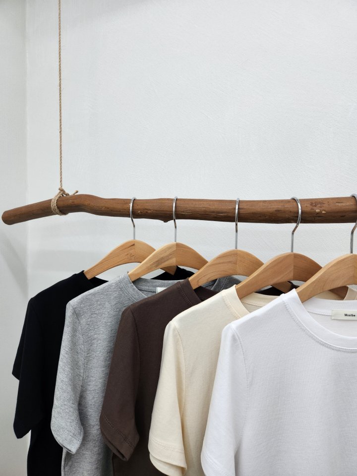 Most - Korean Women Fashion - #momslook - Mini Tee - 7