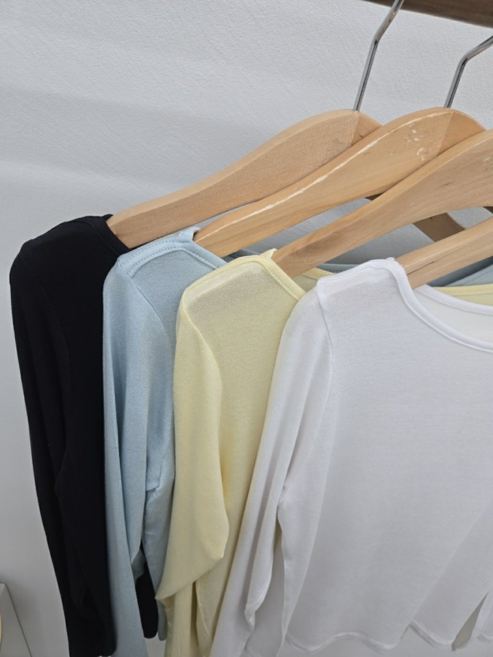 Most - Korean Women Fashion - #momslook - Boat Neck Tee - 6