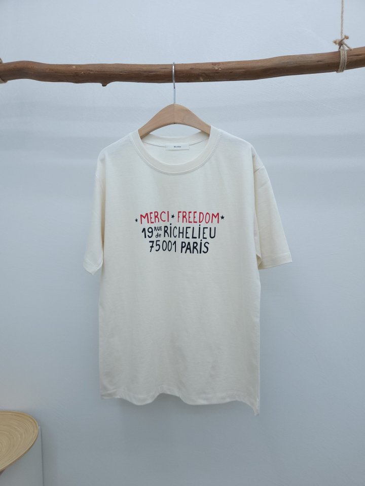 Most - Korean Women Fashion - #momslook - Merci Tee - 2