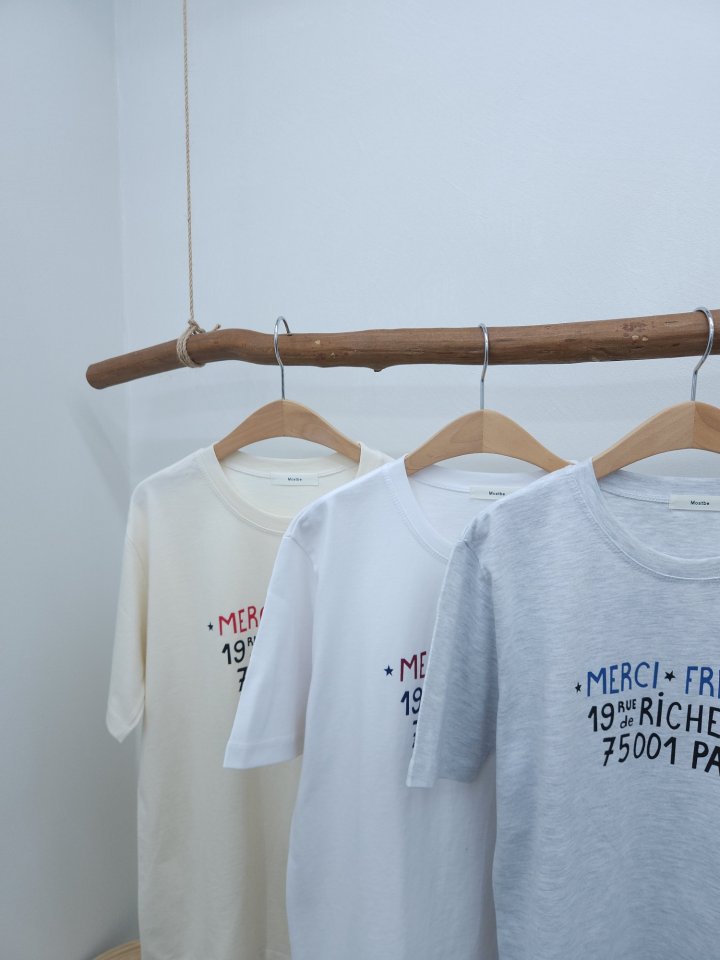 Most - Korean Women Fashion - #momslook - Merci Tee - 5